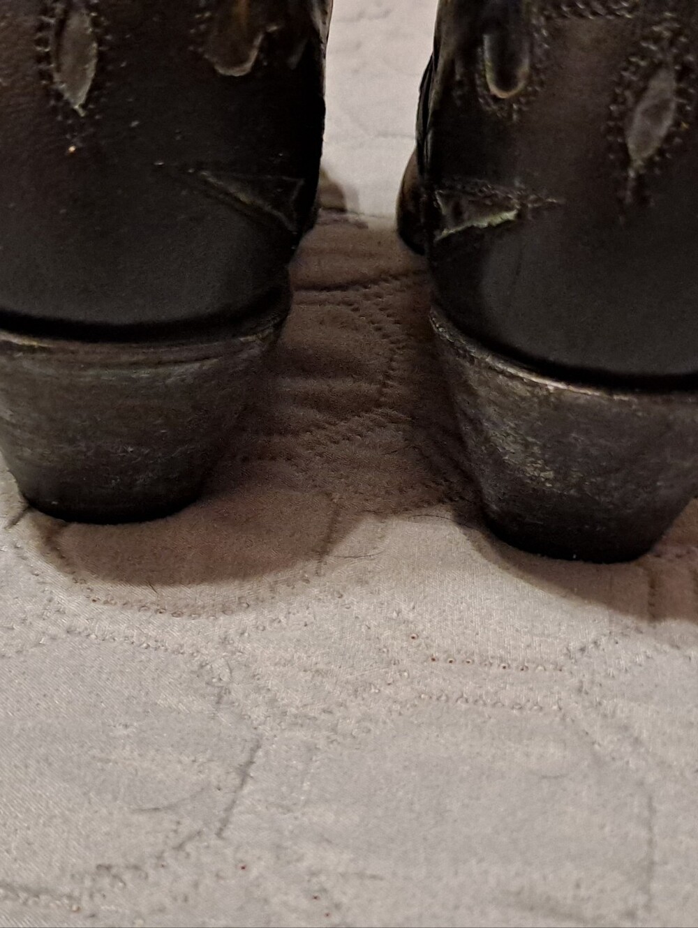 Corral Womens Gray and Black Western Cowboy Boots Size 9 1/2 - Picture 7 of 10